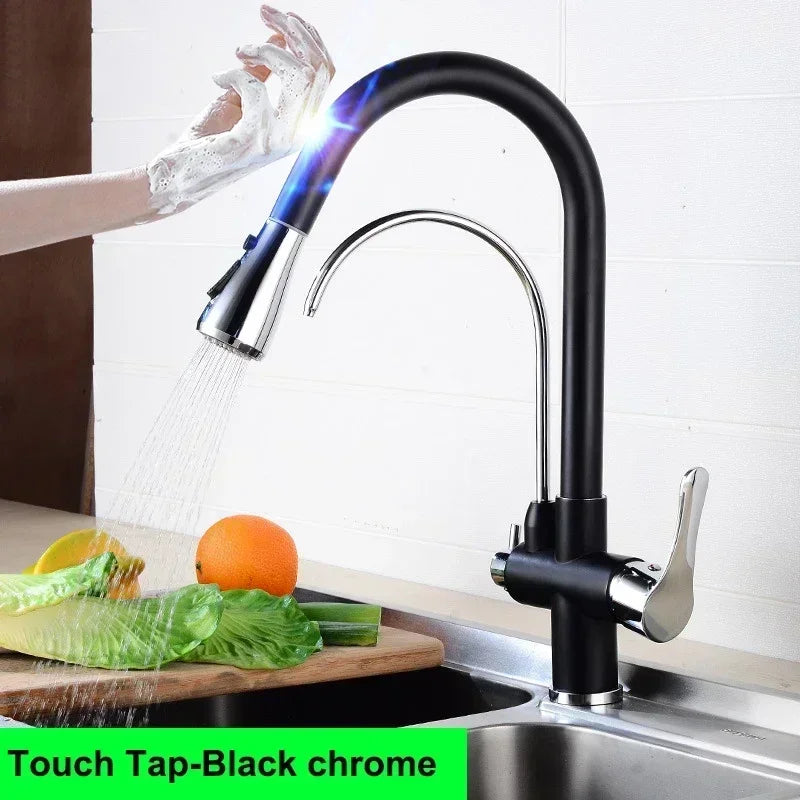 Ways Touch On Filter Faucets Of Pull Down