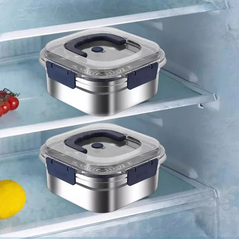 Stainless Steel Meal Prep Container Lid Airtight Bento