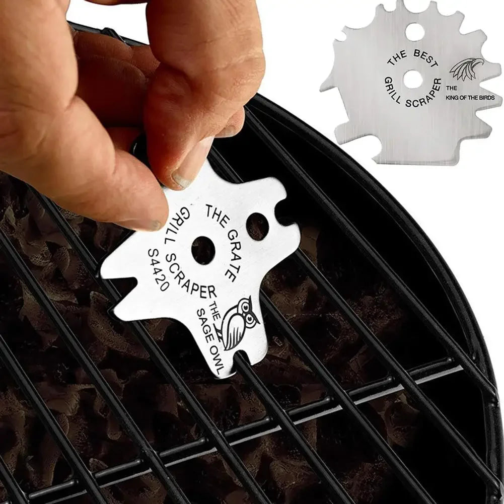 Cleaning Barbecue Scraper Metal Bbq Grills Grate Cleaner
