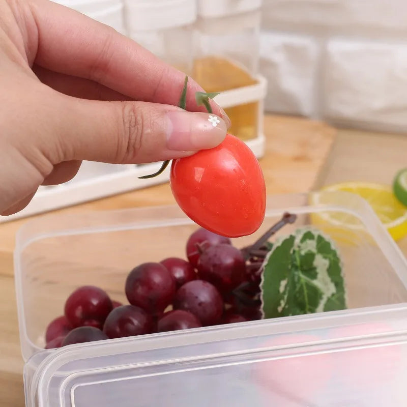300/600/1200ml Fresh-Keeping Boxes Refrigerator Storage