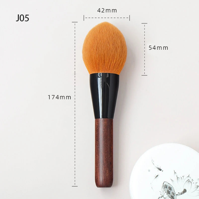 Soft Tiny Tips Goat Hair Handmade Makeup Brush