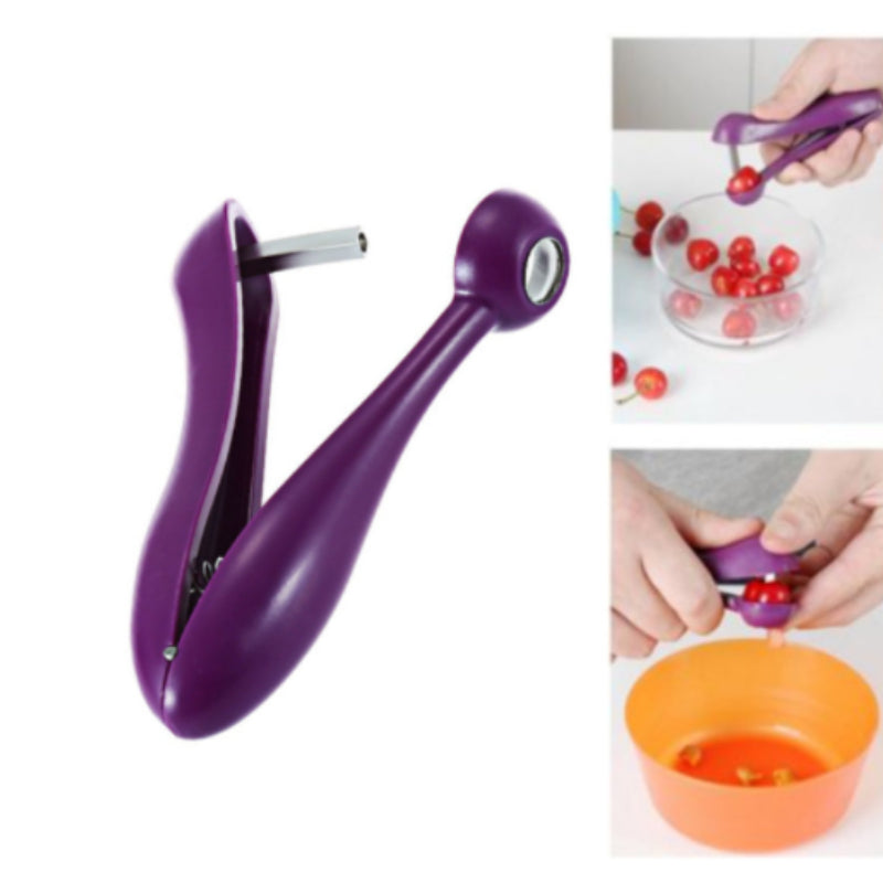 Cherry Pitter Fruit Seed Remover Olive Pit Stoner