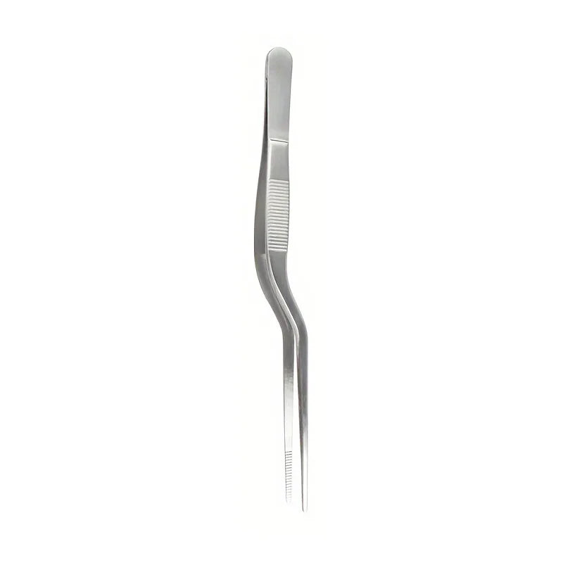 Stainless Steel Plating Tongs Pro Chef Serving Tongs