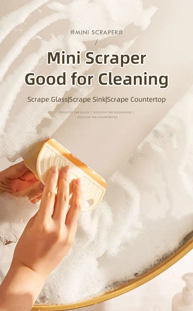 Non-Scratch Soft Silicone Handy Squeegee Sink Countertop Squeegee