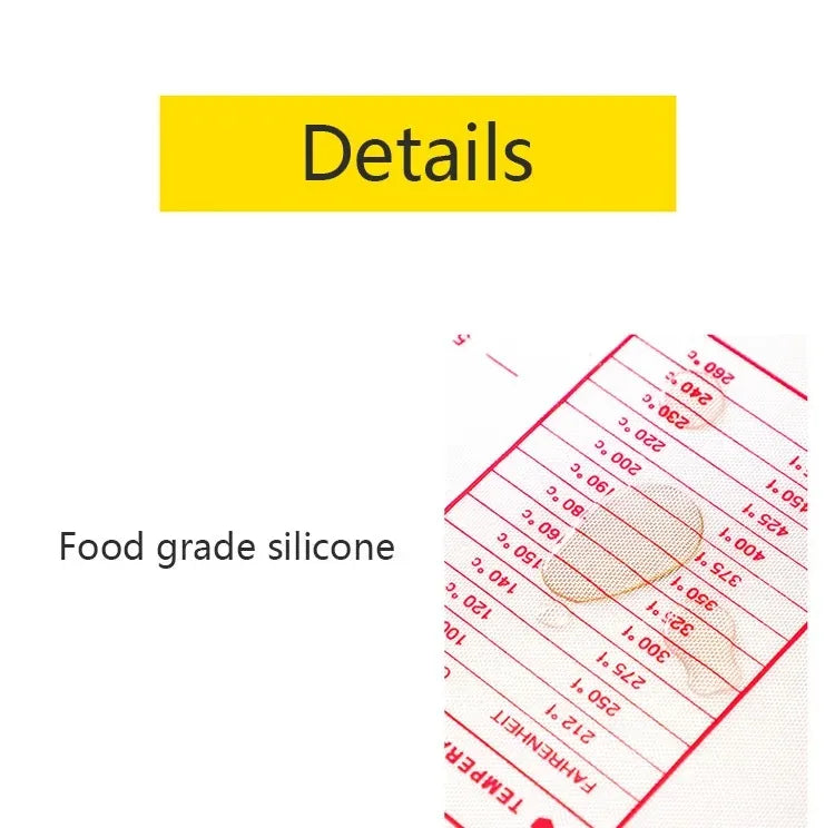 Untior 1pcs Kneading Dough Mat Silicone Baking Mat