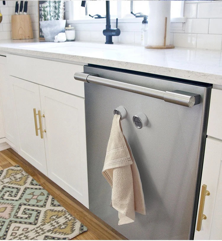 Towel Holder Sucker Wall Bathroom Laundry Cloth Rag