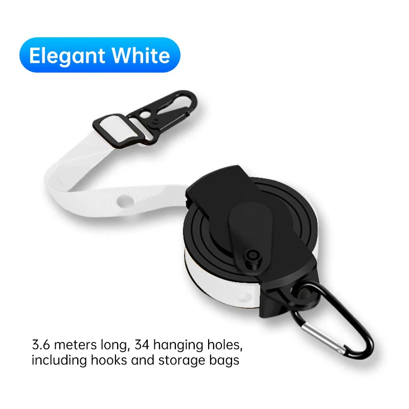 6m Retractable Car Drying Multi-Function Drying Rack Self-Driving