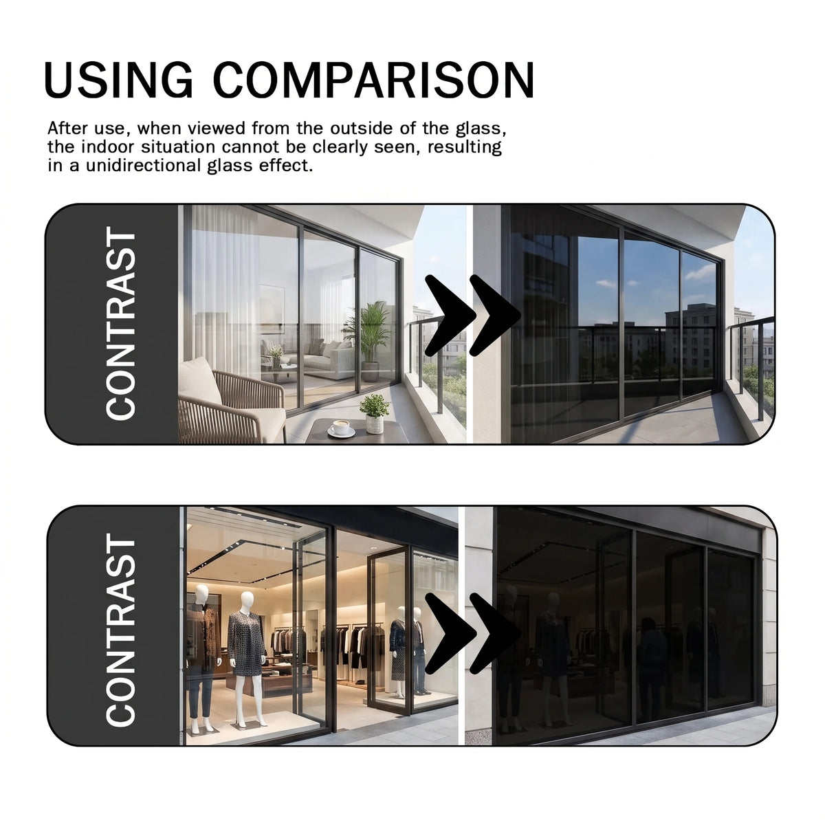 One-Way Privacy Vision Auto Glass Anti-Peep Cleaning Paste