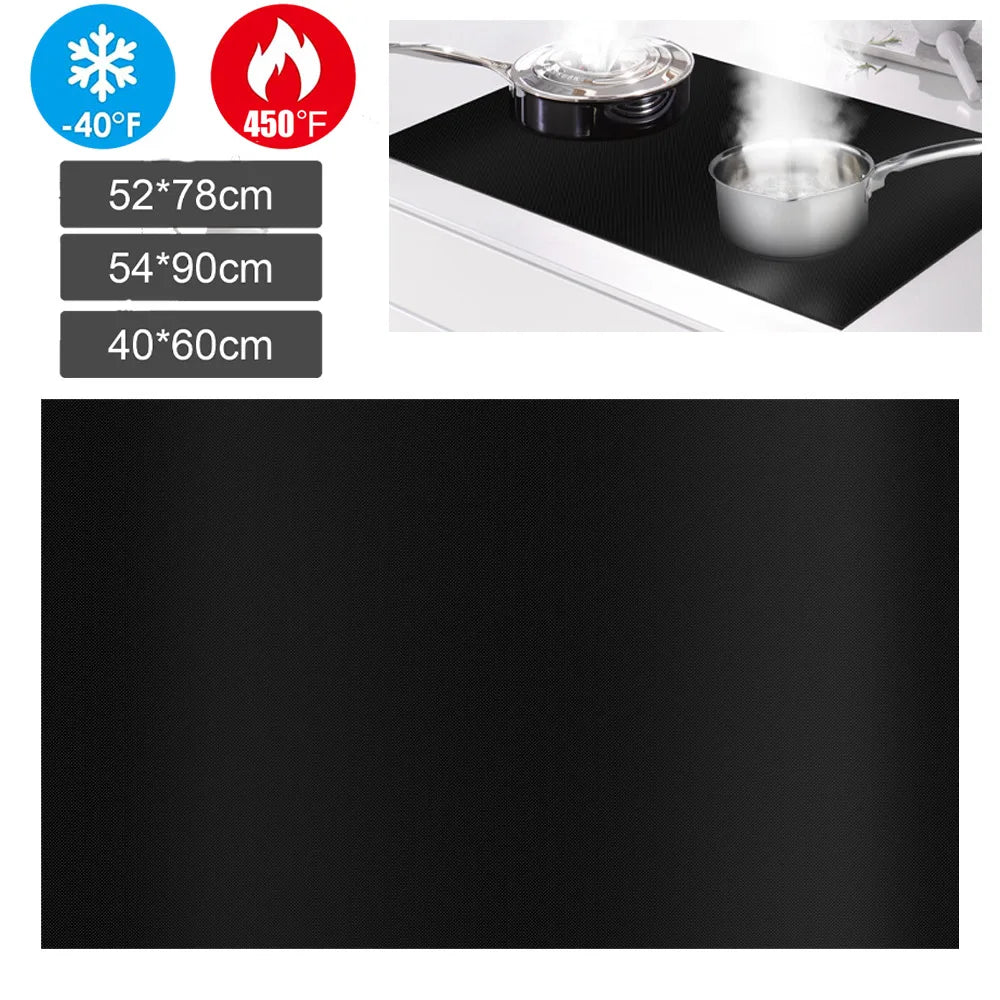 Induction Cooker Cover Silicone Mat Large Non Slip