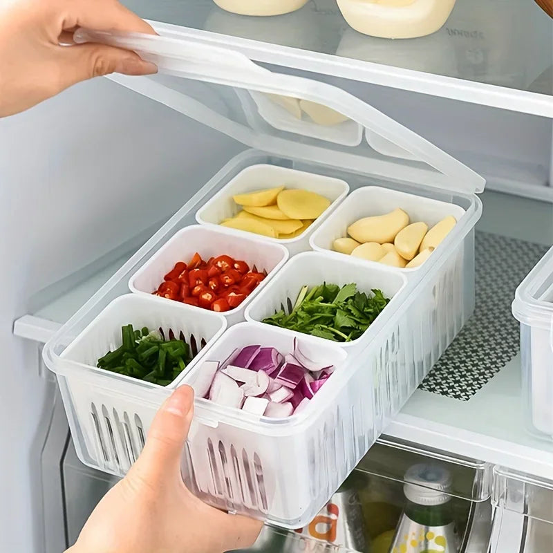 Food Storage Containers Lids Airtight Refrigerator Food Fresh
