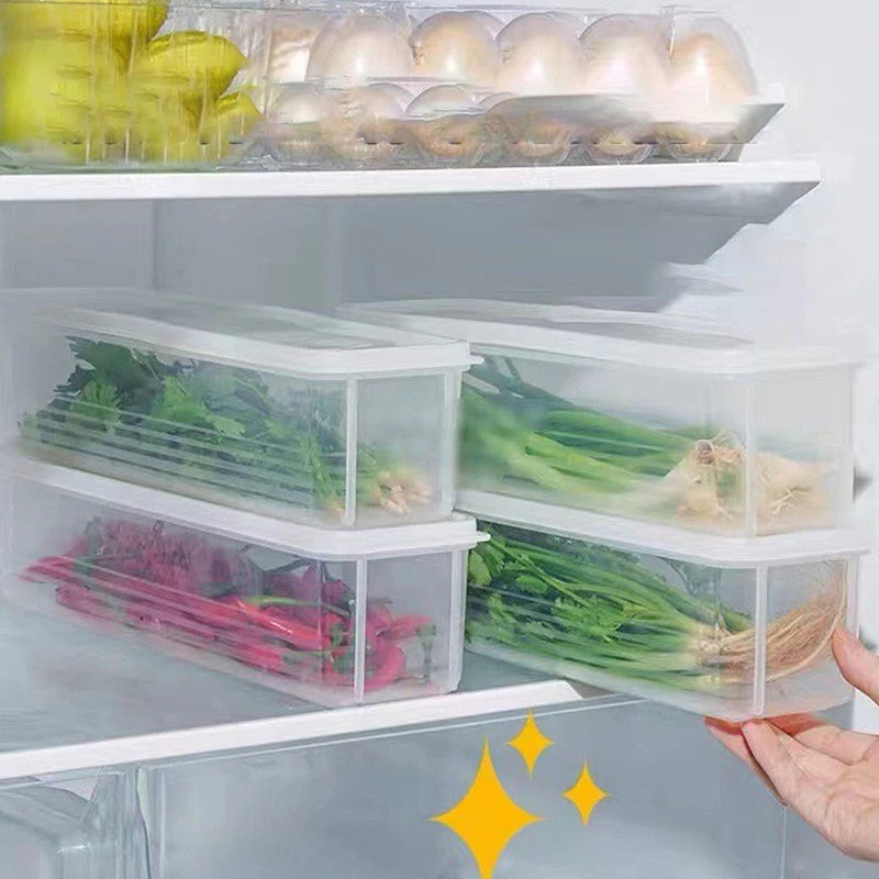 Airtight Plastic Food Storage Containers Lids Pantry Organizer
