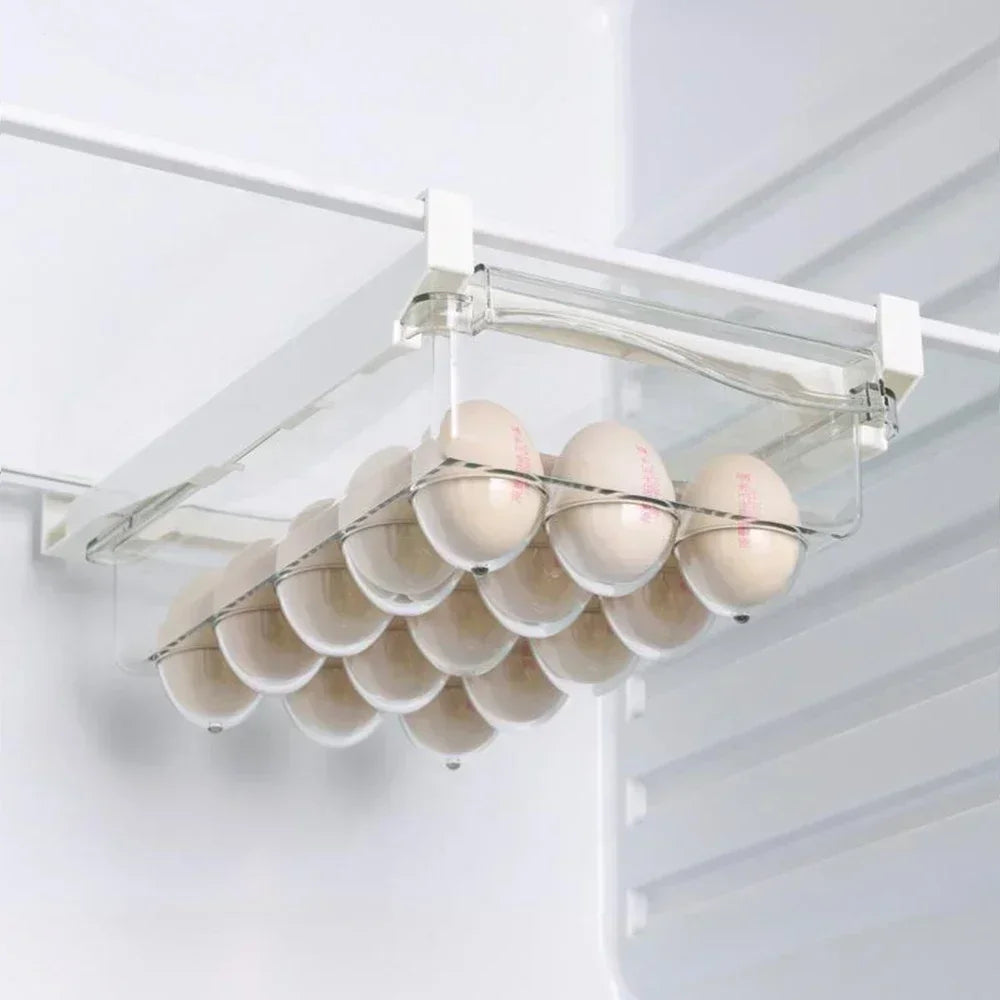 Transparent Fridge Organizer Fruit Egg Refrigerator Storage Box
