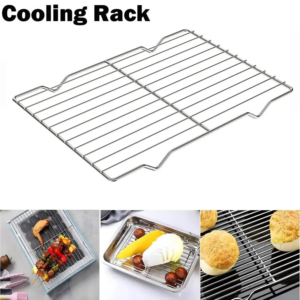 Stainless Steel Non-Stick Cooling Rack Bbq Tray Baking