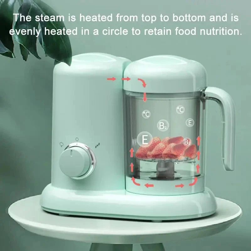 300w Baby Food Cook Mixer Steamer Fruit Vegetable