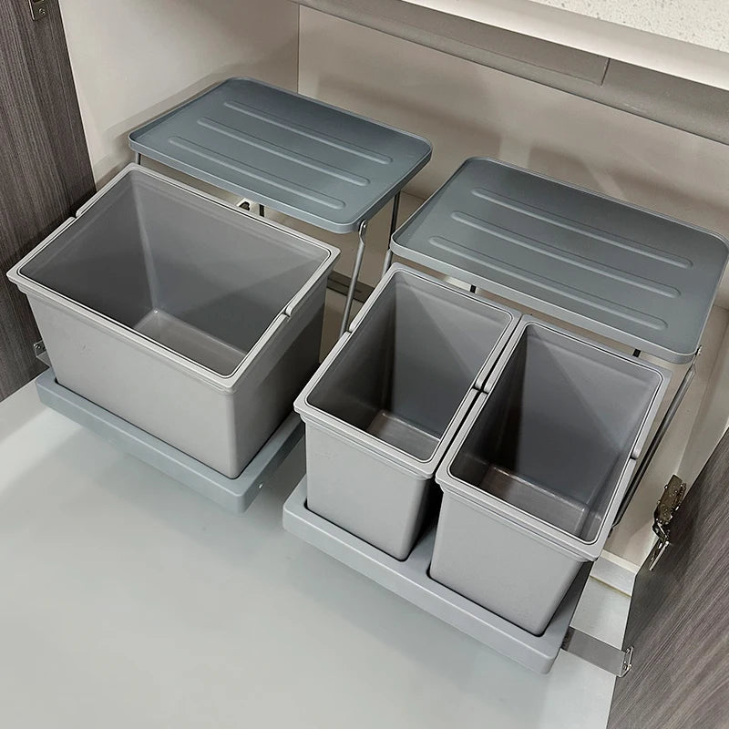 Large Capacity Trash Can Recycle Trash Bin Food