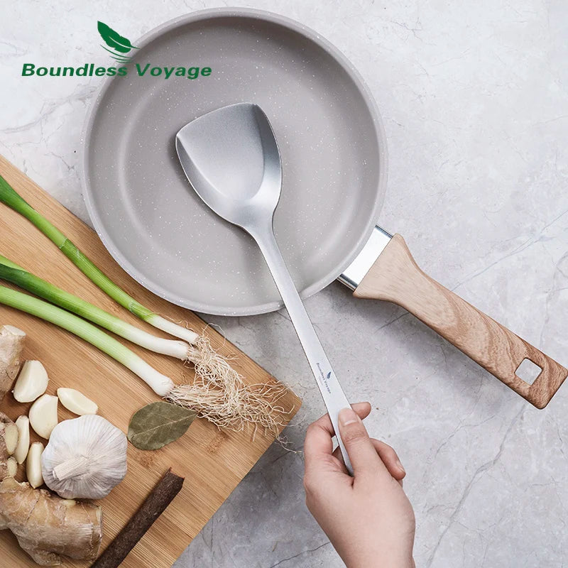 Boundless Voyage Titanium Spatula Ultralight Food Turner