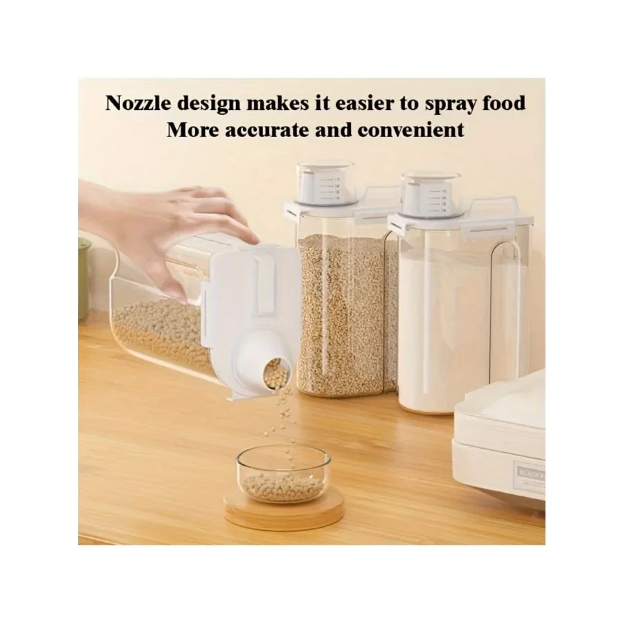 5l Covered Moisture-Proof Sealed Storage Container - Used
