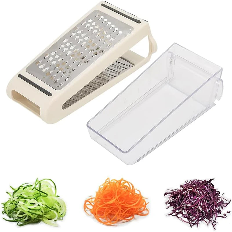 Double-Sided Blades Cheese Grater Vegetable Grater Chopper