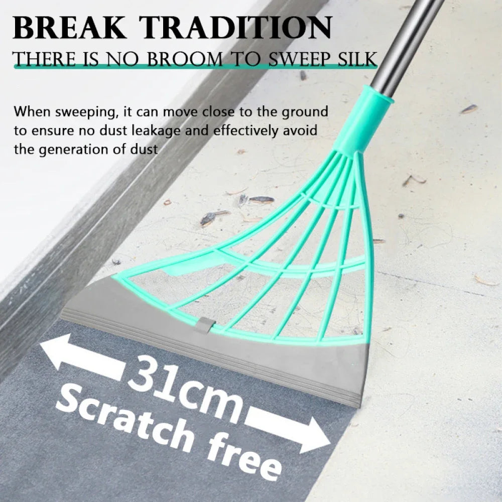 Silicone Scraper Broom Magic Wiper High Place Glass