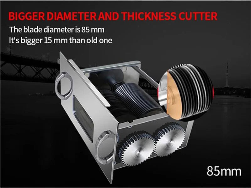 850w Fresh Meat Slicer Cube Cutter Machine Meat