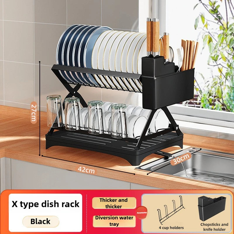 Non Perforated Folding Cabinet Pull-Out Basket Snack Storage