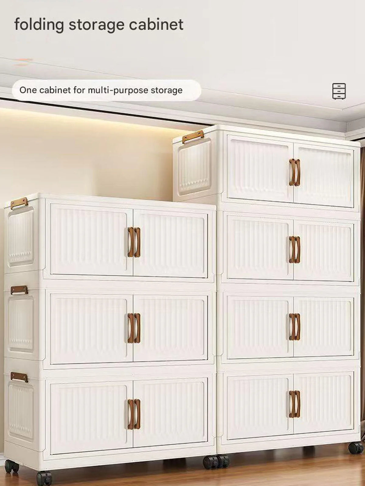 Storage Box Foldableing Cabinet Storage Cabinet Clothes Toys