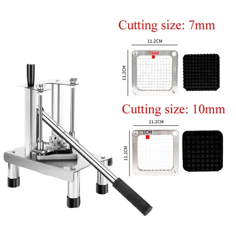 Hand Movement Fruit Vegetable Slice Cube Cutting Slicing