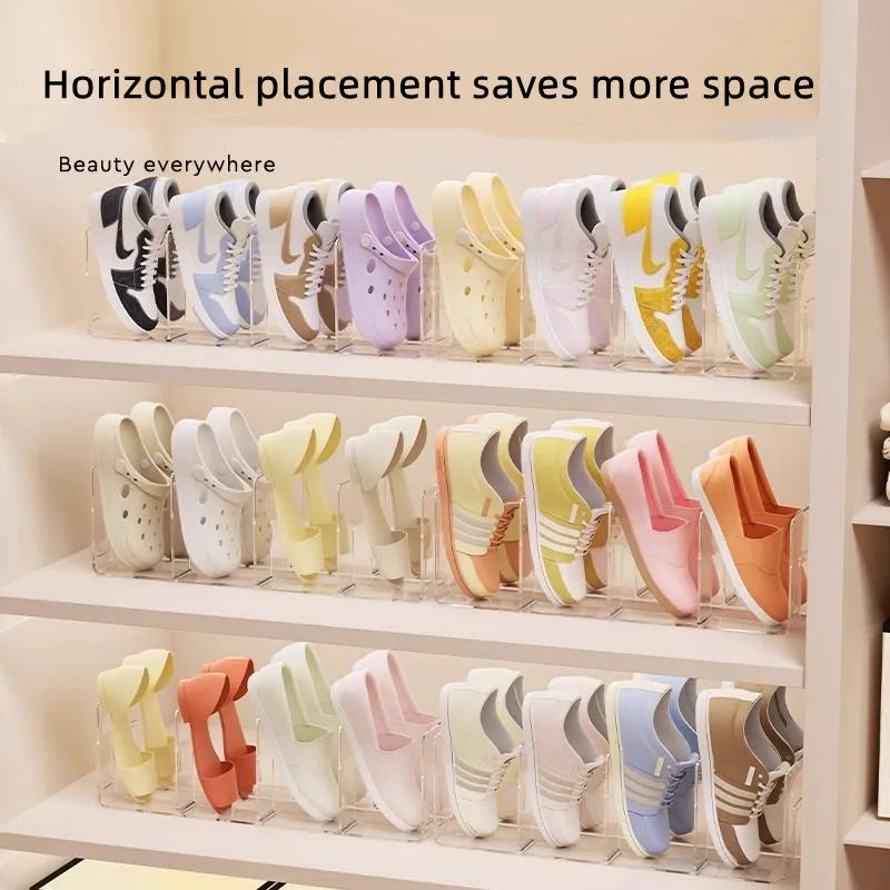 Children Shoe Box Use Shoe Cabinet Storage Space