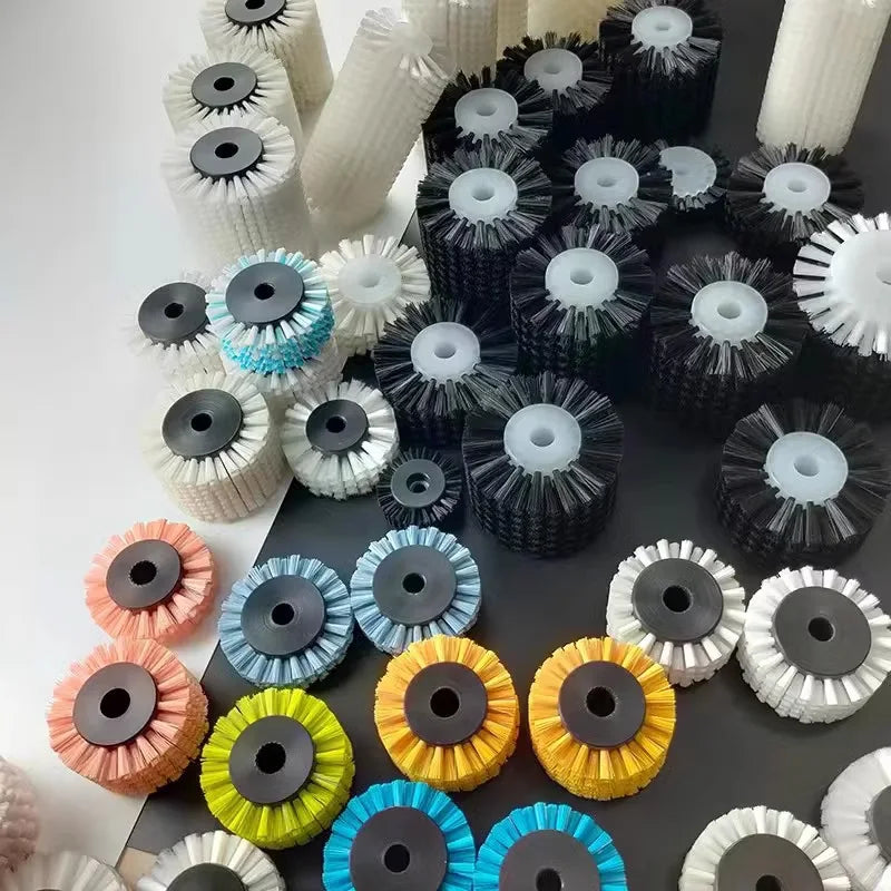 Industrial Machine Nylon Wire Wheel Brush Deburring Abrasive