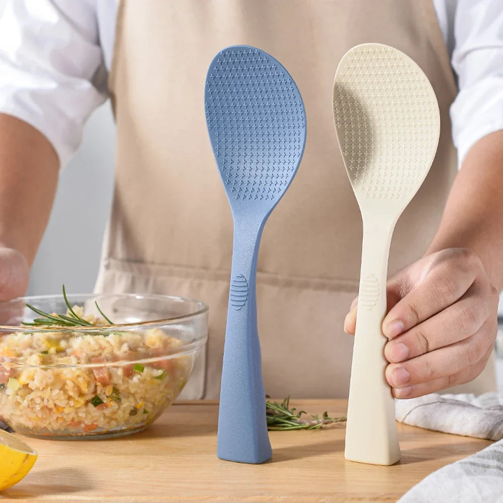 1/2 Silicone Spoon Non-Stick Cooking Spoon Anti-Scalding Pot