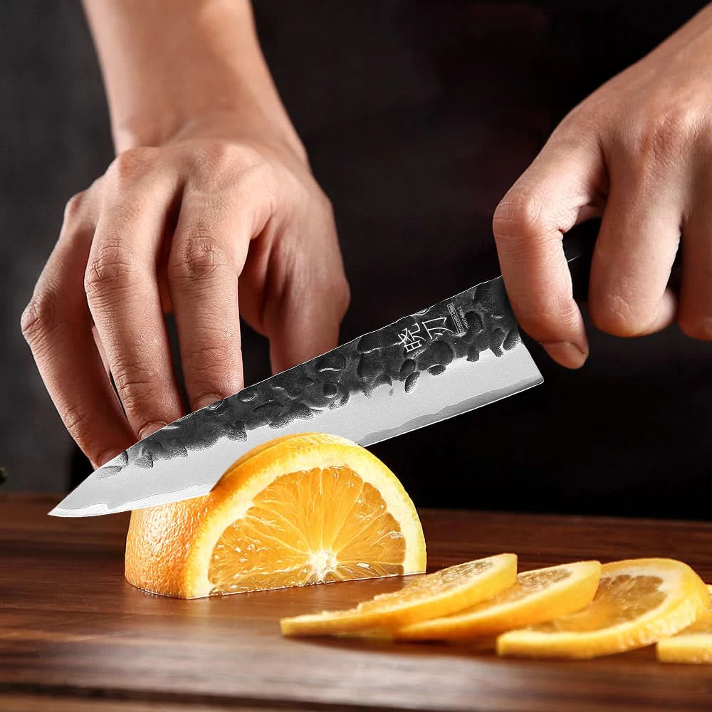 Utility Knife Layer Composite Steel Professional Chef Knives