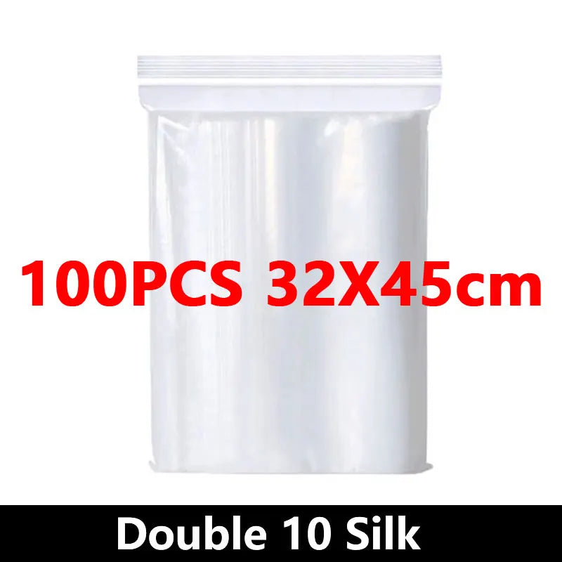 Small Zip Lock Plastic Bags Reclosable Transparent Bag