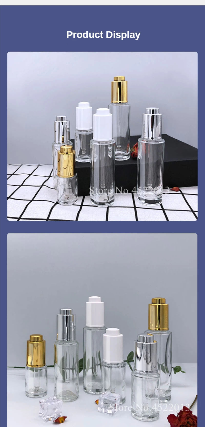 15ml 20ml 30ml 50ml Fine Oil Bottle Press