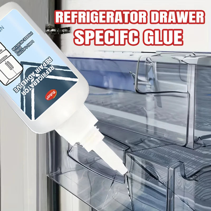 Refrigerator Drawer Repair Glue Fast Drying Transparent Glue