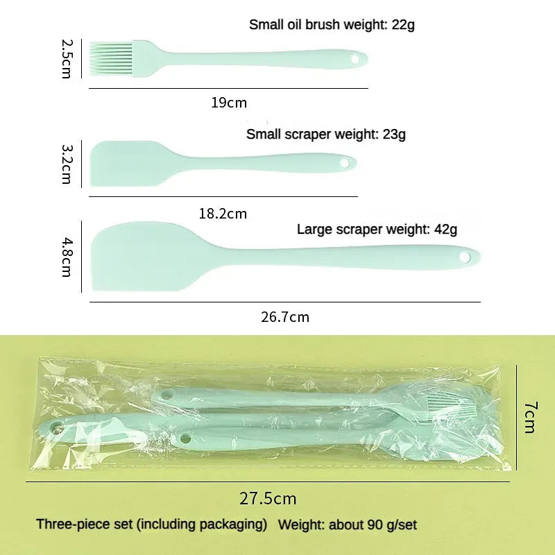 High Heat-Resistant Silicone Spatula One-Piece Seamless Cooking