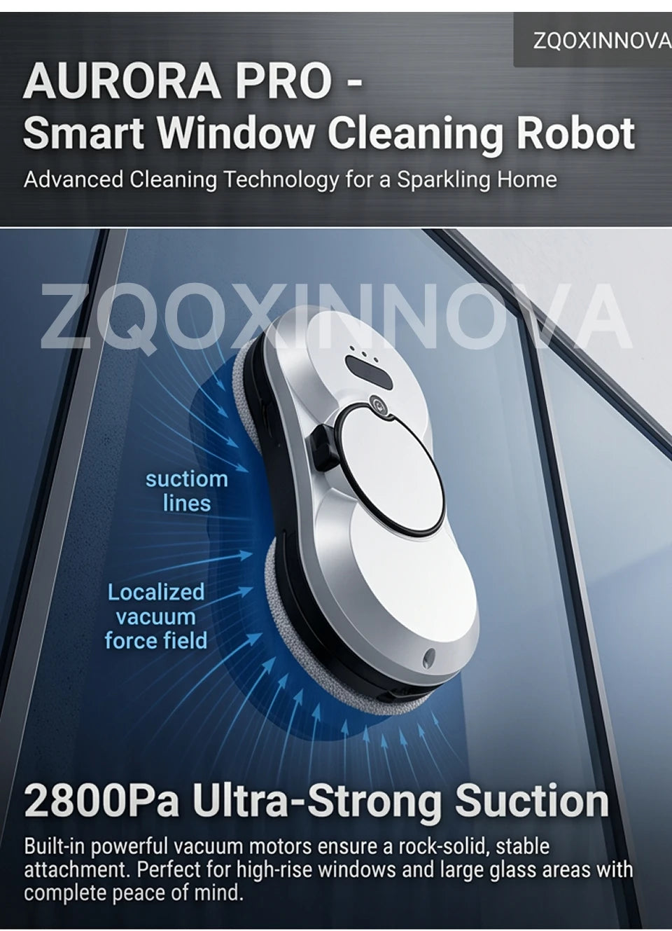 Ups Robot Washing Sindows Vacuum Cleaner Glass Washer