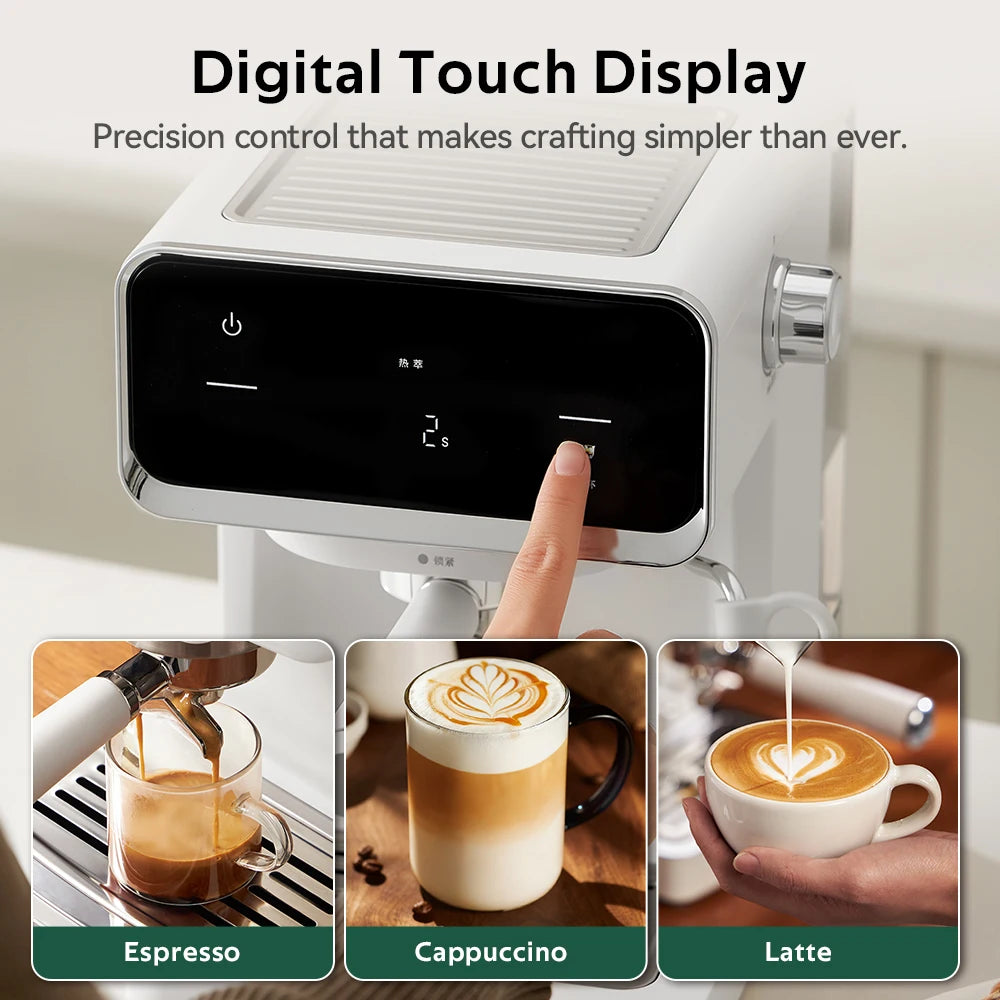 Coffee Maker Espresso Coffee Machine Milk Frother Wand