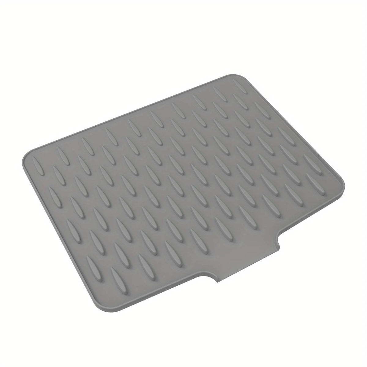 Heat Resistant Silicone Dish Drying Mat Raised Water