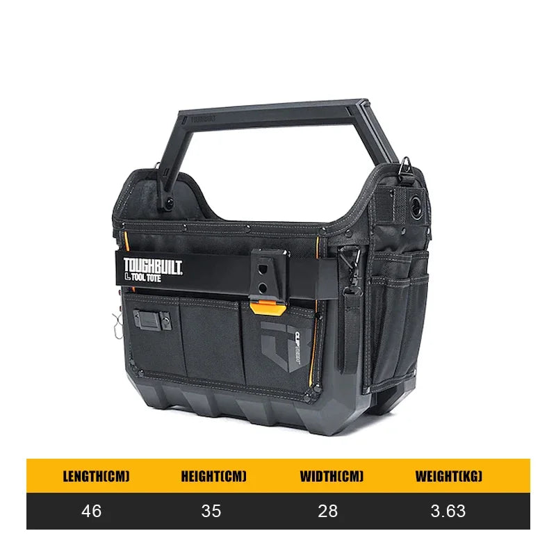 Toughbuilt Tb-Ct-82-12/Tb-Ct-82-16 Medium/Large Tote 1pcs Oxford