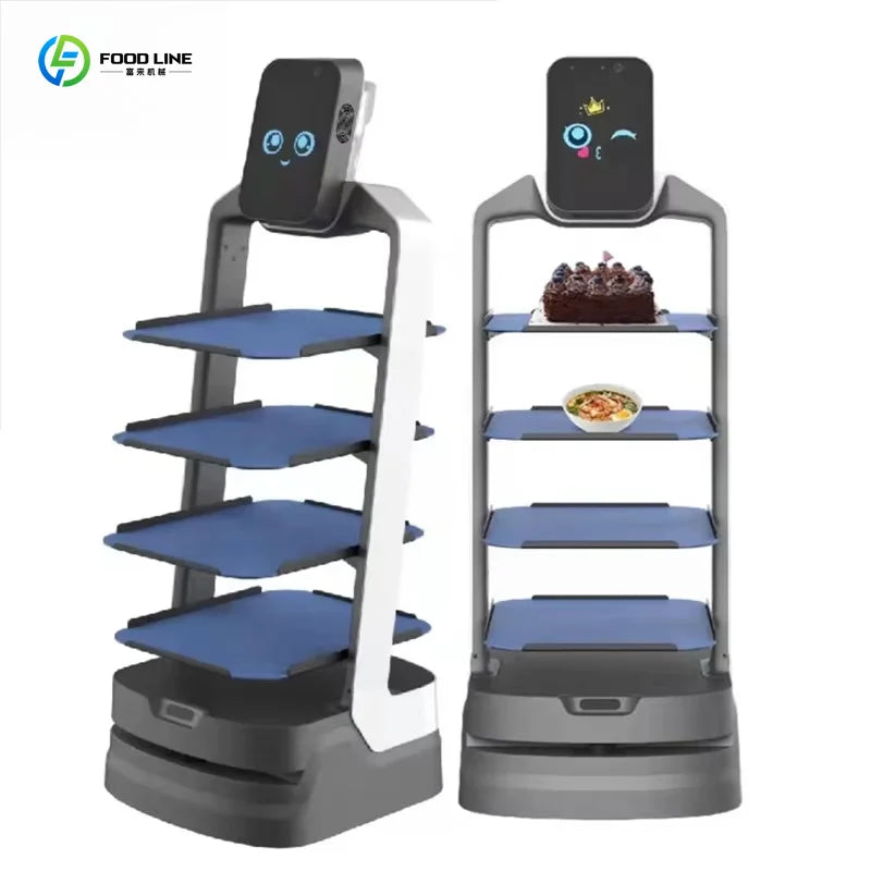 Customized Catering Service Robot Dual Purpose Cooking Assistant