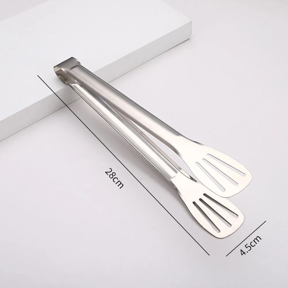 Stainless Steel Anti-Slip Food Clamp Utensils Buffet Cooking