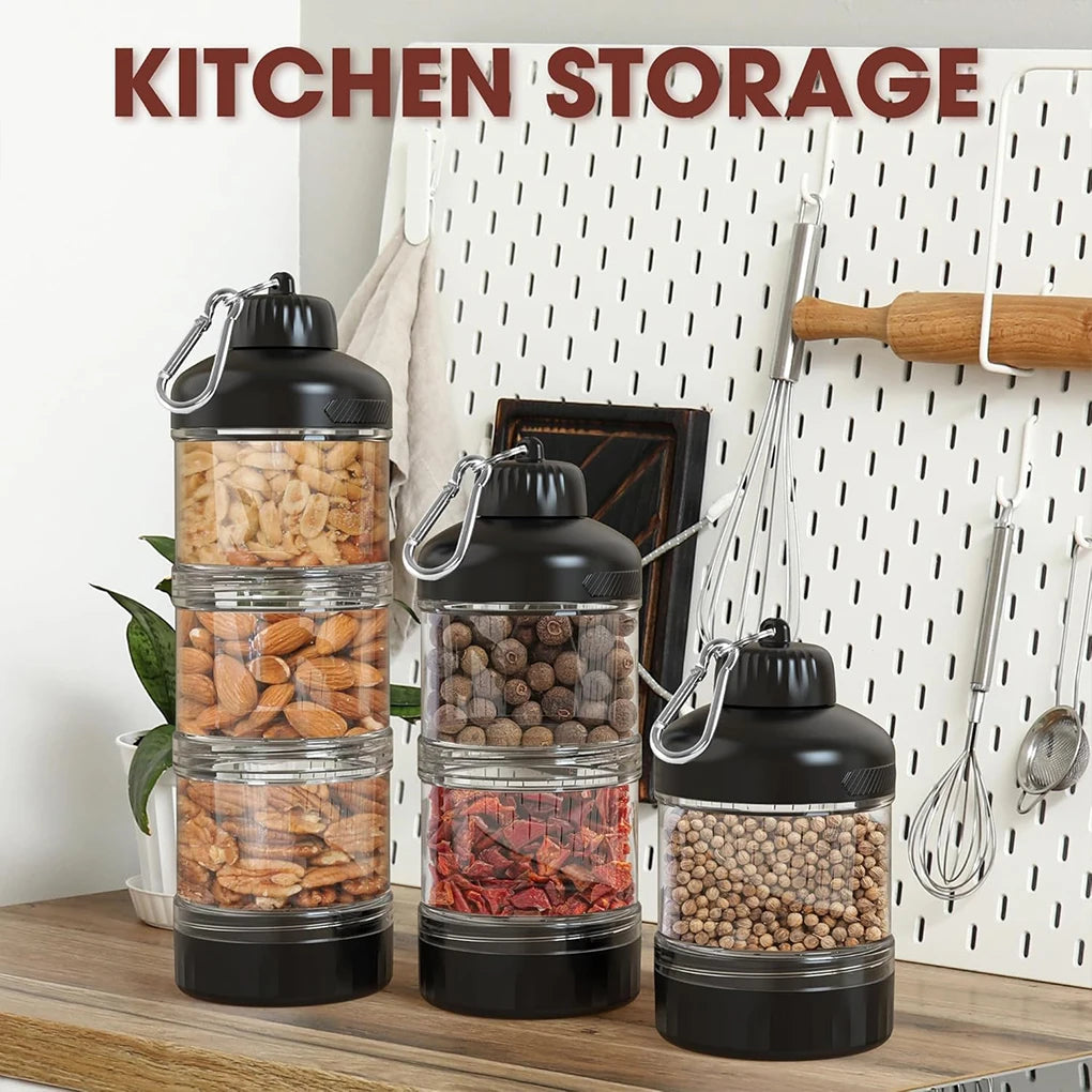 Protein Powder Dispenser Box Milk Powder Box Funnel