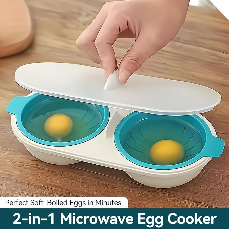 Creative Egg Poacher Food Grade Pans Double Cup