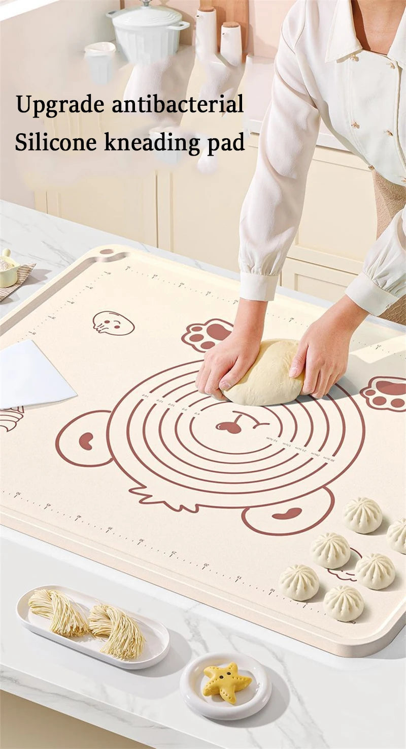 Thicken Oversize 70/65/50cm Silicone Baking Mat Pastry Rolling