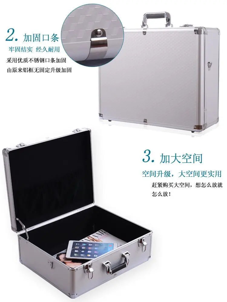 Toolbox Large Display Box Instrument Equipment Case Aviation