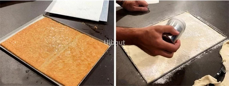 Puff Pastry Baking Tray Rectangle Mille Feuille Pastry