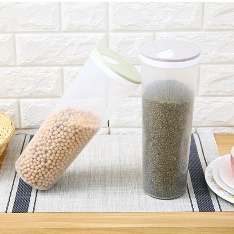 Noodles Sealed Can Food Grade Plastic Storage &