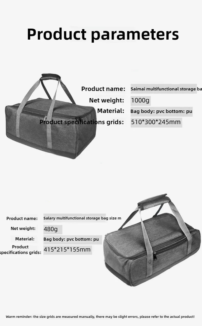 Camping Cookware Separate Storage Bag Cooking Utensils Bag