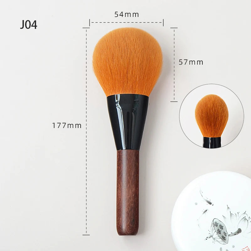Soft Tiny Tips Goat Hair Handmade Makeup Brush