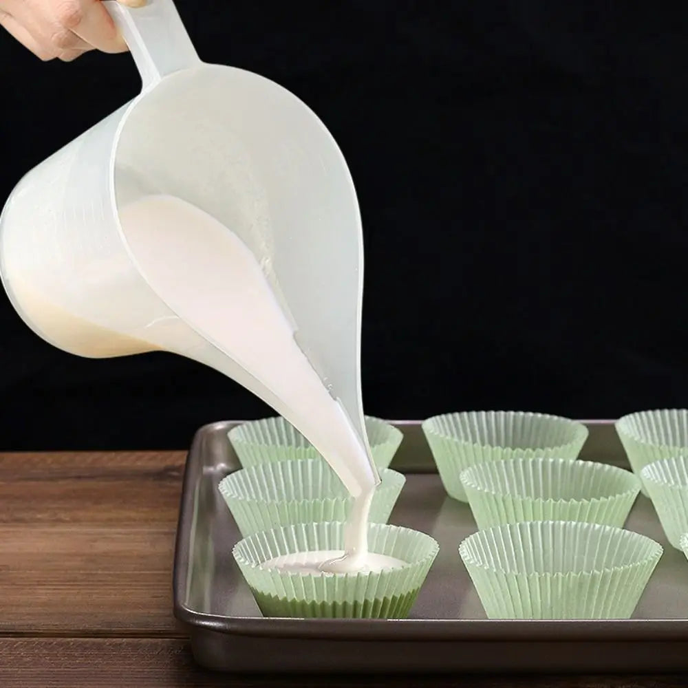 Plastic Measuring Cups Measuring Graduated 1000ml Tip Mouth